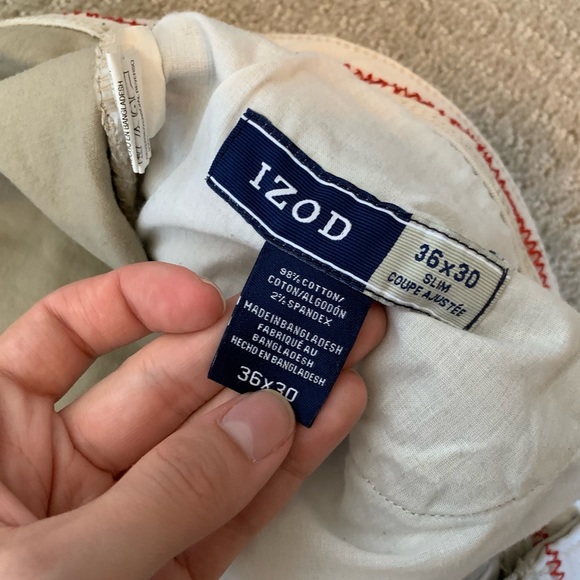 Izod Khaki Pants - Picture 4 of 4